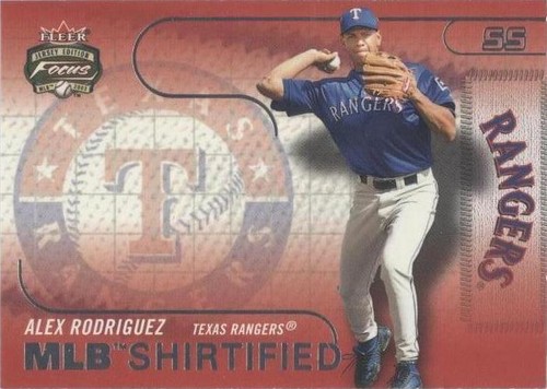 2003 Fleer Focus Jersey Edition - Alex Rodriguez #13 MLB