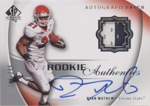 2010 SP Authentic Ryan Mathews #106