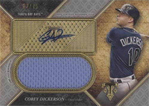 2017 Topps Triple Threads - Corey Dickerson #UAJR-CI