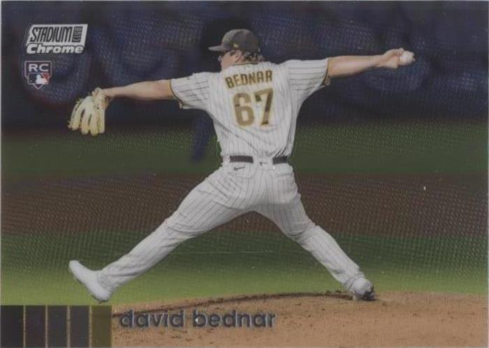 2020 Topps Stadium Club Chrome - David Bednar #374