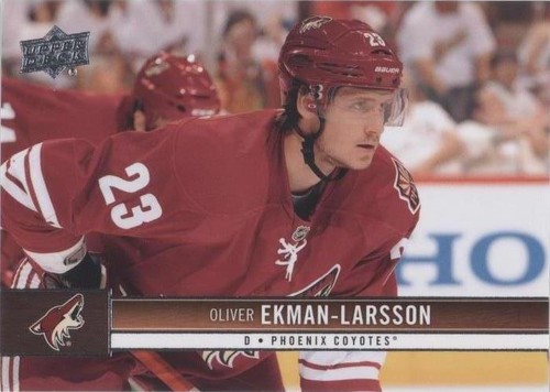 2012-13 Upper Deck - Oliver Ekman-Larsson #139