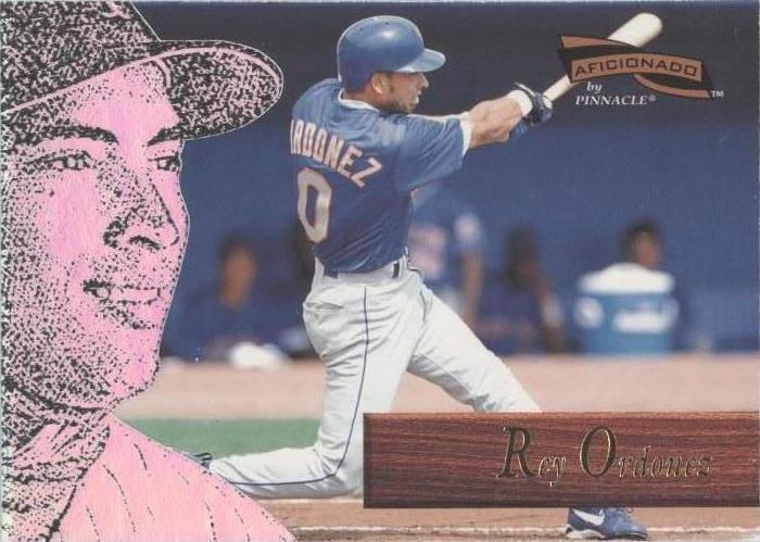 1996 Pinnacle Aficionado - Rey Ordonez #191