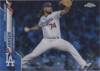 2020 Topps Chrome Update Series Sapphire Edition - Kenley Jansen #U-82
