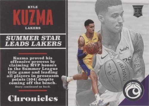 2017-18 Panini Chronicles - Kyle Kuzma #108
