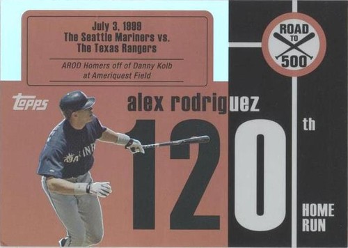 2007 Topps - Alex Rodriguez #ARHR120