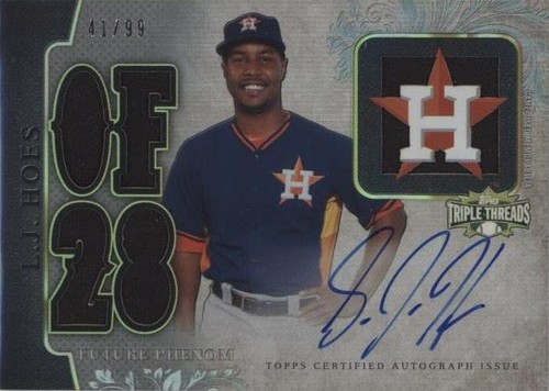 2014 Topps Triple Threads - L.J. Hoes #113