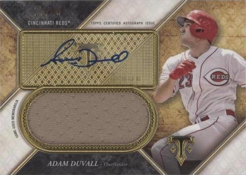 2017 Topps Triple Threads - Adam Duvall #UAJR-AD