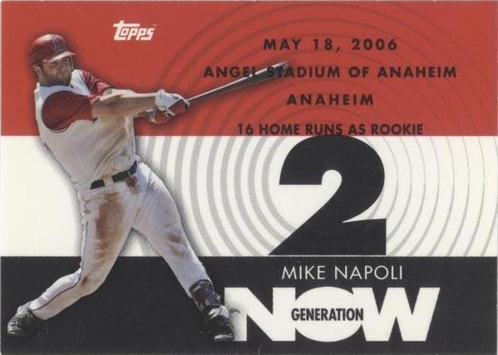 Topps 2007 - Mike Napoli #GN104