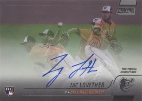 2022 Topps Stadium Club - Zac Lowther #SCBA-ZL