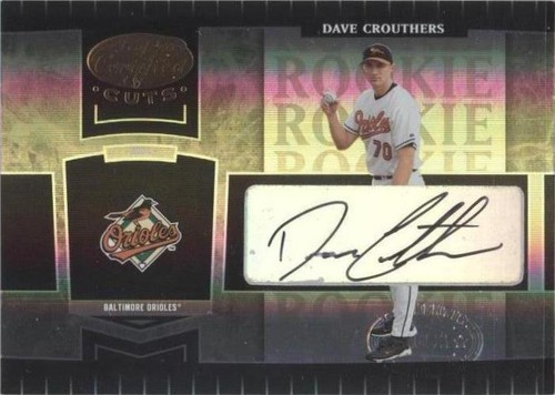 2004 Leaf Certified Cuts - Dave Crouthers #260