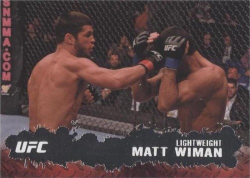 2009 Topps UFC Round 2 - Matt Wiman #10