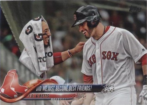 2018 Topps Update Series - J.D. Martinez Mookie Betts #US69