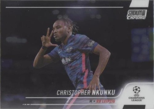 2021-22 Topps Stadium Club Chrome UCL Christopher Nkunku #77