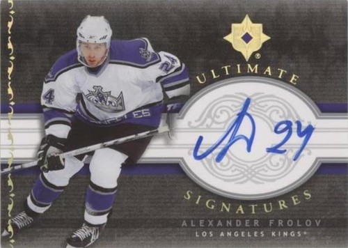 2006-07 Ultimate Collection - Alex Frolov #US-AF