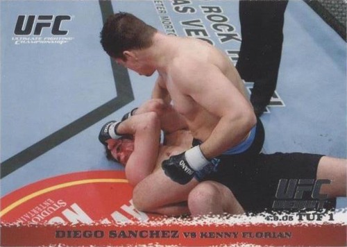 2009 Topps UFC Round 1 - Diego Sanchez Kenny Florian #21
