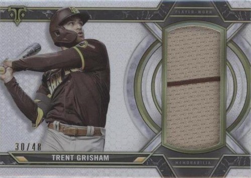 2021 Topps Triple Threads - Trent Grisham #SJR-TGR