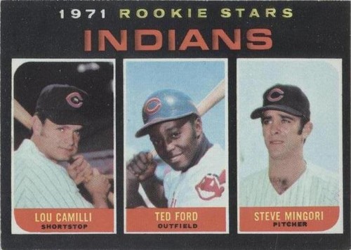 1971 Topps - Lou Camilli Steve Mingori Ted Ford #612
