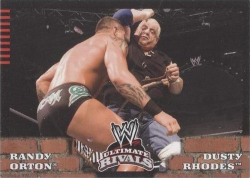2008 Topps WWE Ultimate Rivals - Dusty Rhodes Randy Orton #55