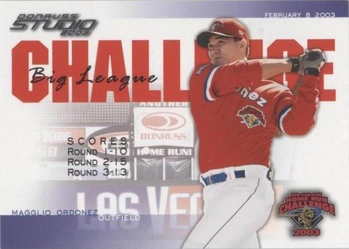 2003 Donruss Studio - Magglio Ordonez #BLC-2