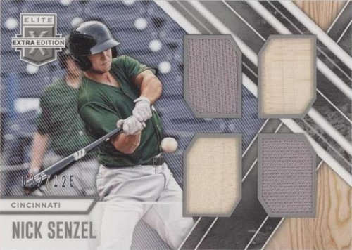 2017 Panini Elite Extra Edition - Nick Senzel #QM-NS