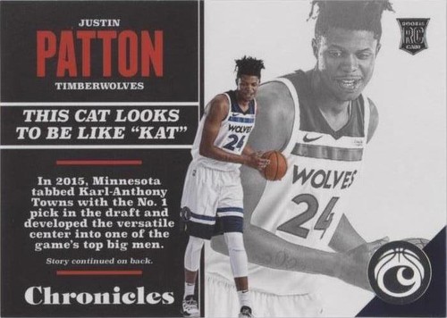 2017-18 Panini Chronicles - Justin Patton #146
