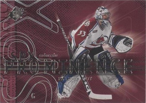 2000-01 SPx - Patrick Roy #83