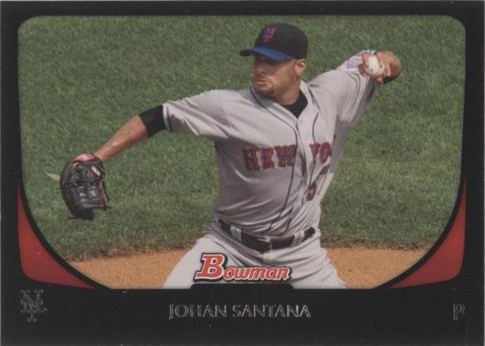 2011 Bowman - Johan Santana #36