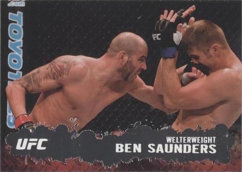 2009 Topps UFC Round 2 - Ben Saunders #34