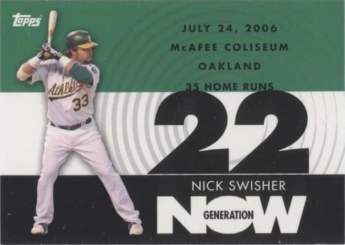 2007 Topps - Nick Swisher #GN381