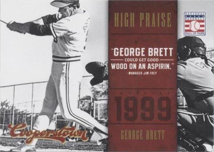 Panini Cooperstown 2012 - George Brett #5