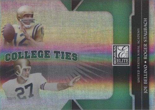 2006 Donruss Elite Joe Bellino Roger Staubach #CT-4