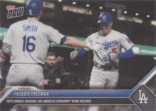 topps now フレディ・フリーマン Freddie Freeman 498 2024