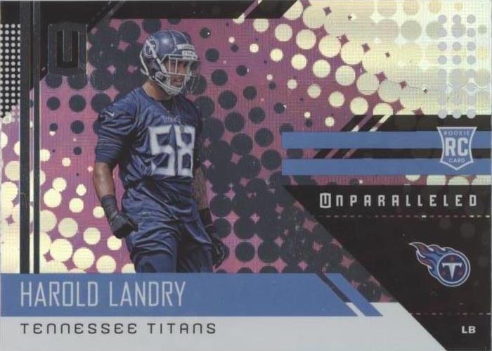 2018 Panini Unparalleled Harold Landry #204
