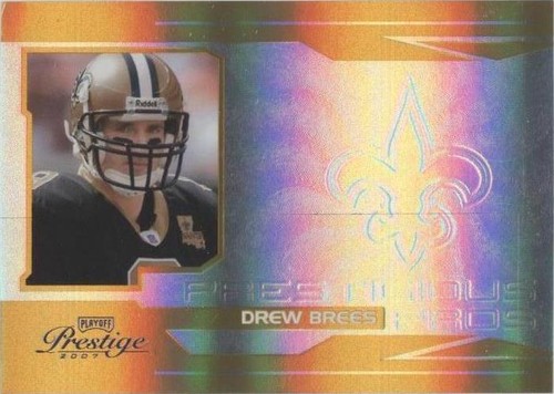 2007 Playoff Prestige Drew Brees #PP-38