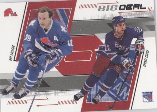 2002-03 In the Game Be A Player Memorabilia - Guy Lafleur Sergei Zubov #246