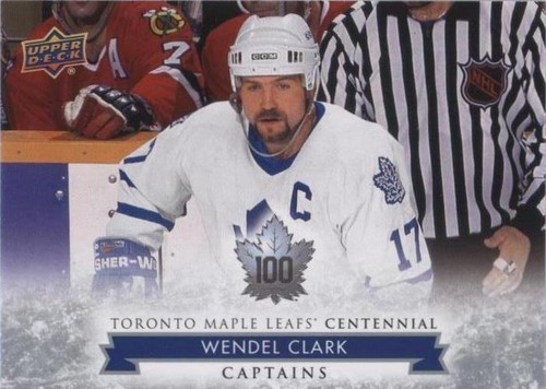 2017 Upper Deck Toronto Maple Leafs Centennial - Wendel Clark #107