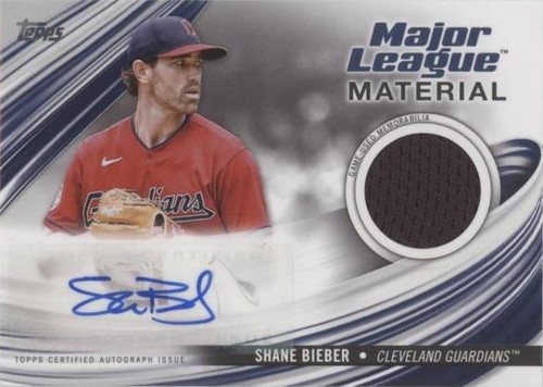 2023 Topps Series 1 - Shane Bieber #MLMA-SB