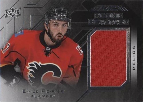 2015-16 UD Black - Emile Poirier #RCOV-EP