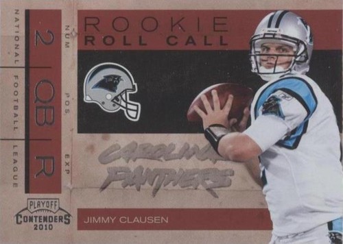 2010 Playoff Contenders Jimmy Clausen #3