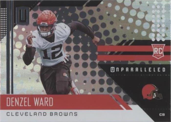 2018 Panini Unparalleled Denzel Ward #202