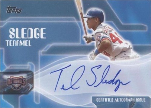 2005 Topps - Terrmel Sledge #TA-TS