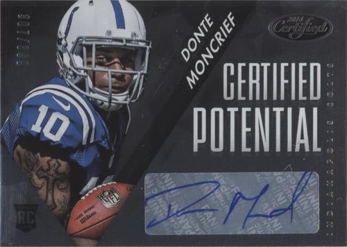 2014 Panini Certified Donte Moncrief #P-DM