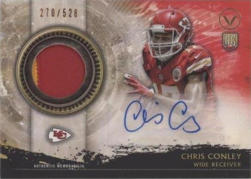 2015 Topps Valor Chris Conley #SHA-CC