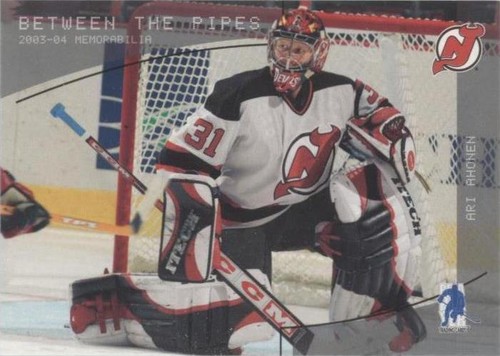 2003-04 In the Game Be A Player Memorabilia - Ari Ahonen #103