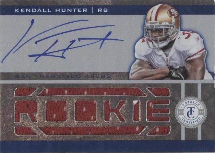 2011 Panini Totally Certified Kendall Hunter #221