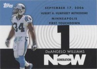 2007 Topps DeAngelo Williams #GN-DW2