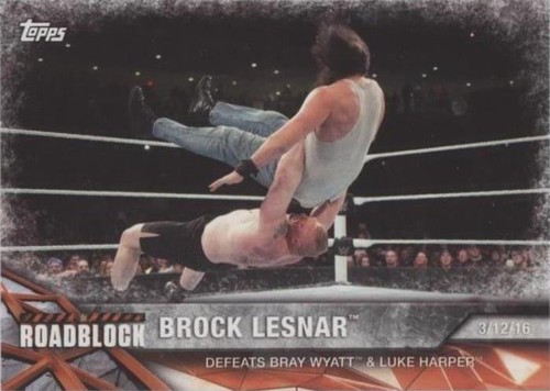 2017 Topps WWE Road to Wrestlemania - Brock Lesnar #40