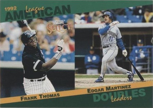 1993 Score - Edgar Martinez Frank Thomas #13