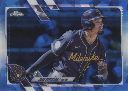 2021 Topps Chrome Update Series Sapphire Edition - Jace Peterson #US112