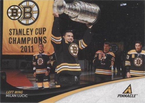 2011-12 Pinnacle - Milan Lucic #17